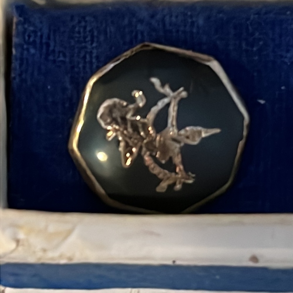 Antique Bangkok Siam Hamlet @ Co. sterling buttons set of 5